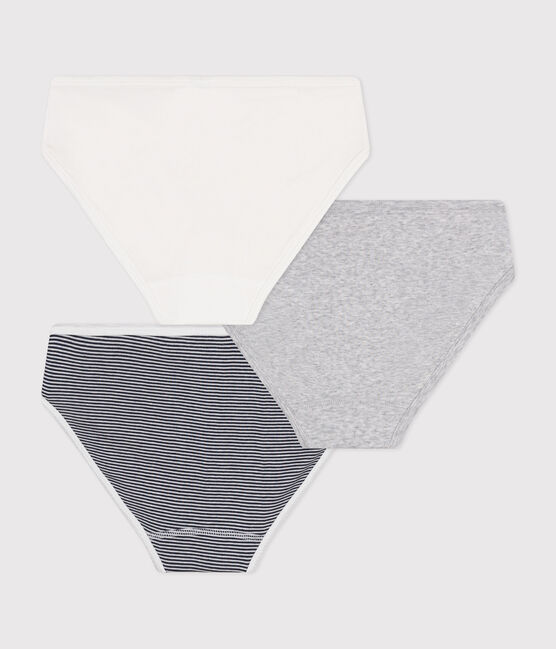 3er-Set Slips aus Baumwolle für Damen variante 5