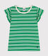 Gestreiftes T-Shirt aus Jersey Kinder/Mädchen
