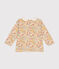 Baby-Bluse mit Kragen aus Baumwolle weiss AVALANCHE/ MULTICO