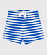 Baby-Shorts aus gestreifter Baumwolle