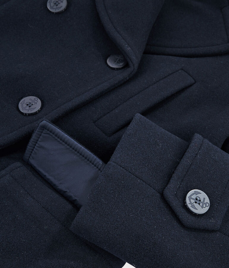 Damen-Caban aus Wolle blau