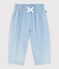 Baby-Hose aus Chambray blau BLEU CLAIR