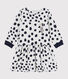 Jean-Jullien-Baby-Mädchenkleid mit langen Ärmeln