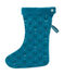 Weihnachtssocken blau CONTES/weiss MULTICO