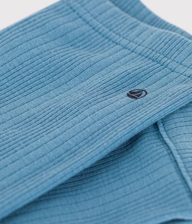 Baby-Leggings aus Baumwolle blau