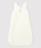 Babyschlafsack in Nicki aus Bio-Baumwolle weiss MARSHMALLOW