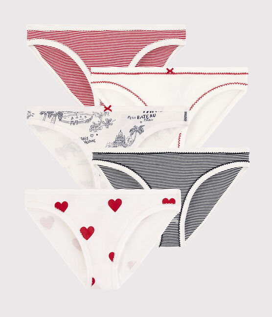 Wochenpack mit 5 Damen-Slips variante 1
