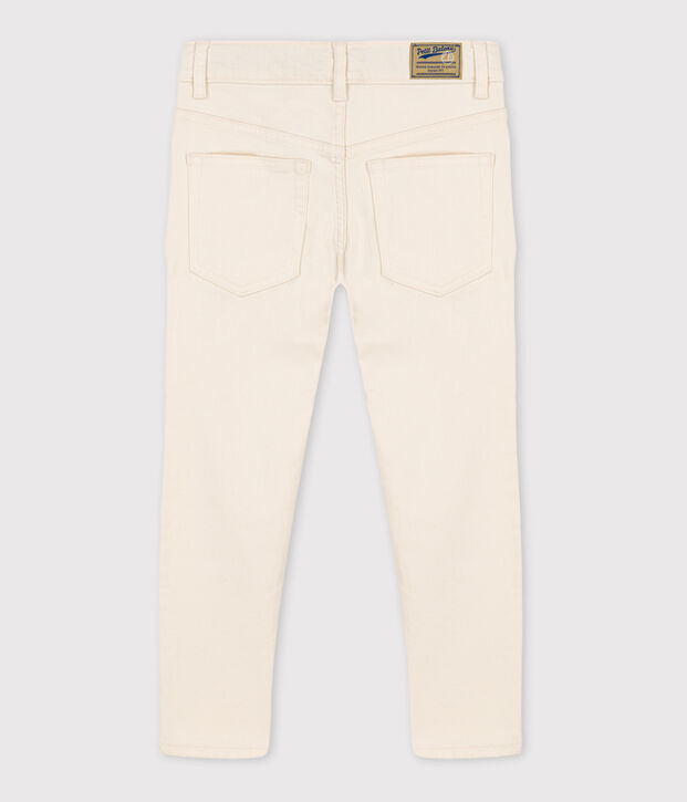 Kinderhose f&uuml;r Jungen aus Denim naturfarben
