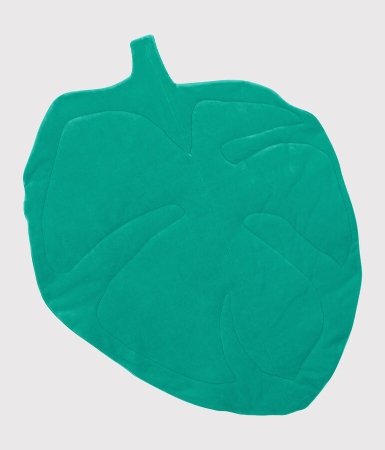 Bodenkissen mit Riesenblatt-Optik gr&uuml;n MOZAIK