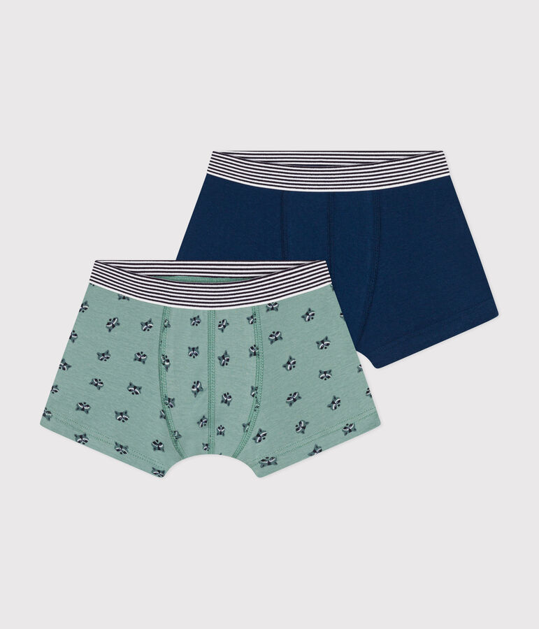 2er-Set Kinder-Boxershorts aus Baumwolle variante 1