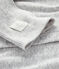 Baby-Cardigan aus 2x2-Rippstrick aus Bio-Baumwolle grau BELUGA CHINE
