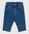 Baby-Hose aus Jeansstoff mit Elastan-Anteil blau BLEU DELAVE