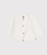 Baby-Cardigan aus Baumwollstrick in Ajour-Optik