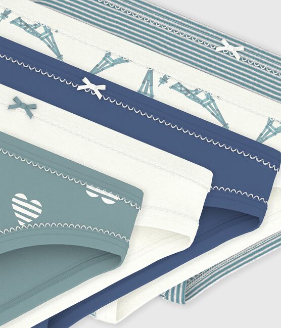 Set Kinder-Slips aus bedruckter Baumwolle variante 1