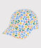 Cap mit floralem Printmuster für Mädchen weiss MARSHMALLOW/weiss MULTICO