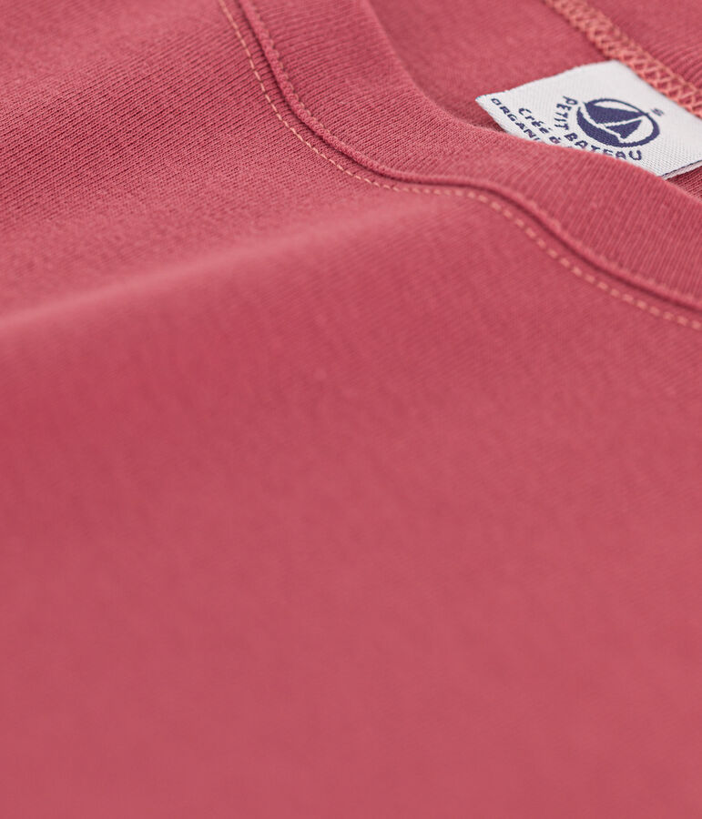 T-Shirt L&rsquo;ICONIQUE aus Baumwolle mit rundem Ausschnitt f&uuml;r Damen rosa