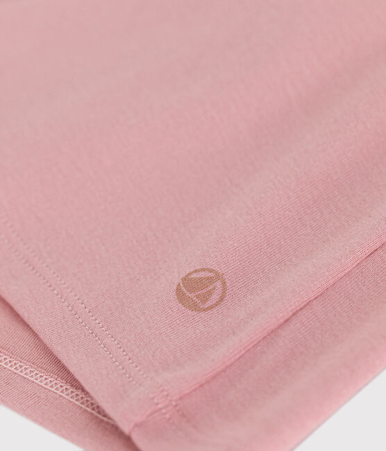Einfarbiges T-Shirt L'Iconique aus Baumwolle für Damen rosa PANTY