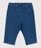 Baby-Hose aus Jeansstoff mit Elastan-Anteil blau BLEU DELAVE