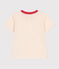 Kurzärmeliges Kinder-T-Shirt aus bedruckter Baumwolle naturfarben AVALANCHE