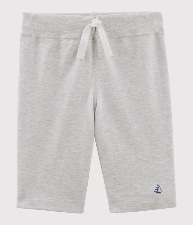 Kinder-Bermudas aus mittelschwerem Jersey f&uuml;r Jungen grau