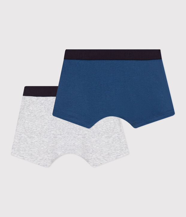 Kinder 2er-Set Boxershorts aus Baumwolle vielfarbig