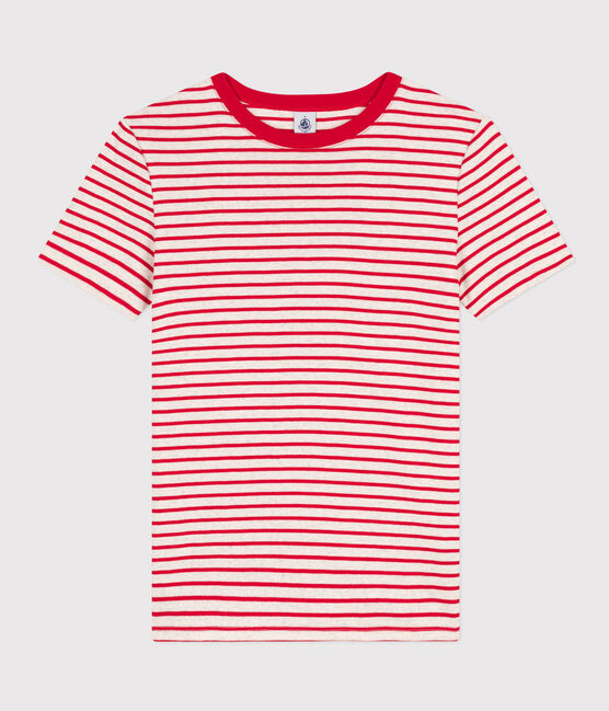 T-Shirt L’ICONIQUE aus Baumwolle mit rundem Ausschnitt für Damen MONTELIMAR/ PEPS
