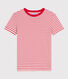 T-Shirt L’ICONIQUE aus Baumwolle mit rundem Ausschnitt für Damen
