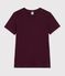 Kurz&auml;rmeliges Damen T-Shirt aus einfarbiger Baumwolle MOON