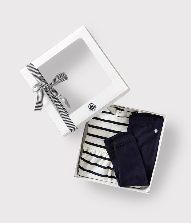 Baby-Set aus Baumwolle im Matrosenstil vielfarbig