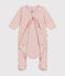 Bodyjama aus Nicki mit kleinen Herzen für Babys rosa SALINE/ ROSEWOOD