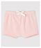 Baby-Shorts aus Baumwolle. rosa MINOIS