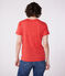 Kurzärmeliges Damen-T-Shirt aus Leinen SPI