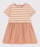 Kurzärmeliges Baby-Kleid für Mädchen VINTAGE/ AVALANCHE