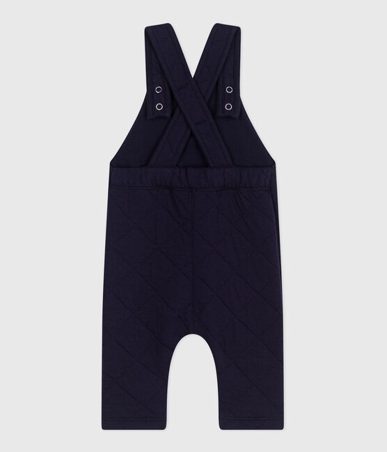 Langbeinige Baby-Latzhose aus dickem Jersey, einfarbig SOIR