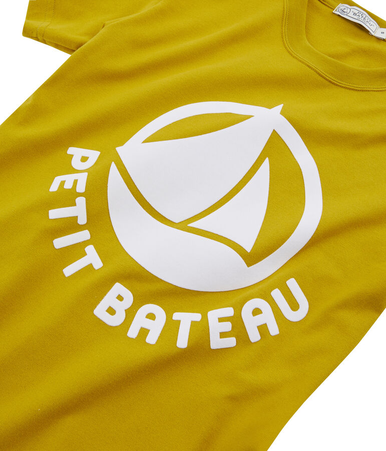 T-Shirt mit Logo Damen gr&uuml;n