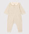 Baby-Langoverall mit Blumenprint weiss AVALANCHE/ MULTICO