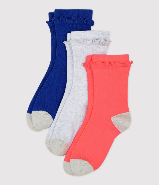 3er-Set Kindersocken für Mädchen variante 1