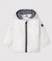 Baby Jacke mit Print für Mädchen/Jungen weiss MARSHMALLOW/grau ARGENT