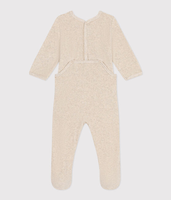 Strampler aus Nicki für Babys  beige MONTELIMAR CHINE