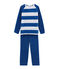Jungen Schlafanzug blau LIMOGES/grau POUSSIERE
