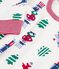 Kinder-Pyjama aus Molton mit Weihnachts-Motiv weiss/vielfarbig