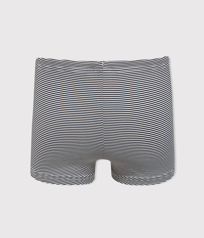 Baby-Badehose UPF 50+ blau ABYSSE/weiss LAIT