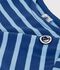 Kinder-Shirt Marini&egrave;re aus Baumwolle mit Streifen blau/blau