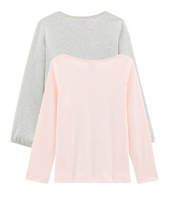 Set mit zwei T-Shirts für Mädchen variante 1