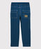 Kinder-Hose aus Sergestoff in Regular Fit-Passform für Jungen blau MAJOR