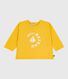 Langärmliges Baby-T-Shirt aus Baumwolle