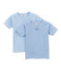 Set mit zwei ringelgestreiften Jungen TShirts