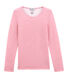 damen-langarmshirt aus woll/baumwollgemisch