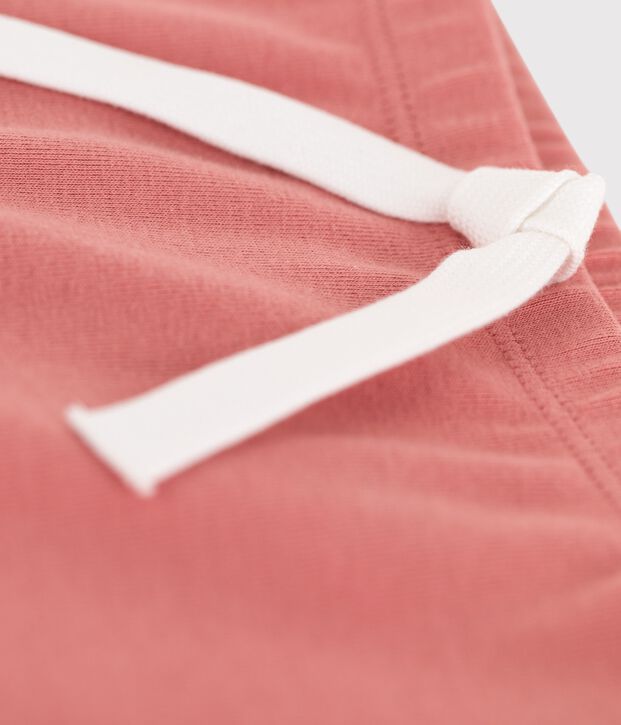 Baby-Shorts aus Bio-Baumwolle. rosa