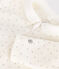 Strampler aus Nicki weiss MARSHMALLOW/grau GRIS